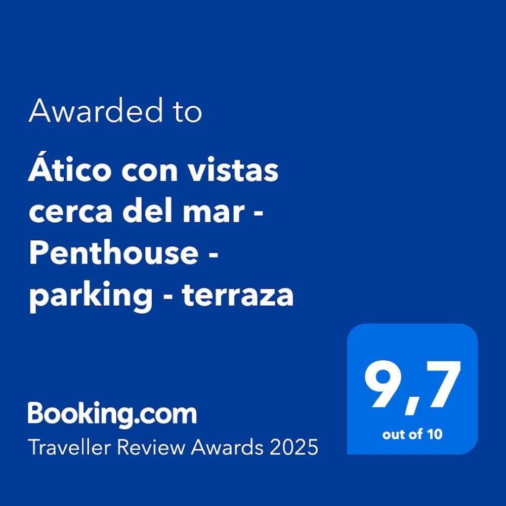 Apartament Atico Con Vistas Cerca Del Mar - Penthouse - Parking - Terraza Torre Del Mar Zewnętrze zdjęcie